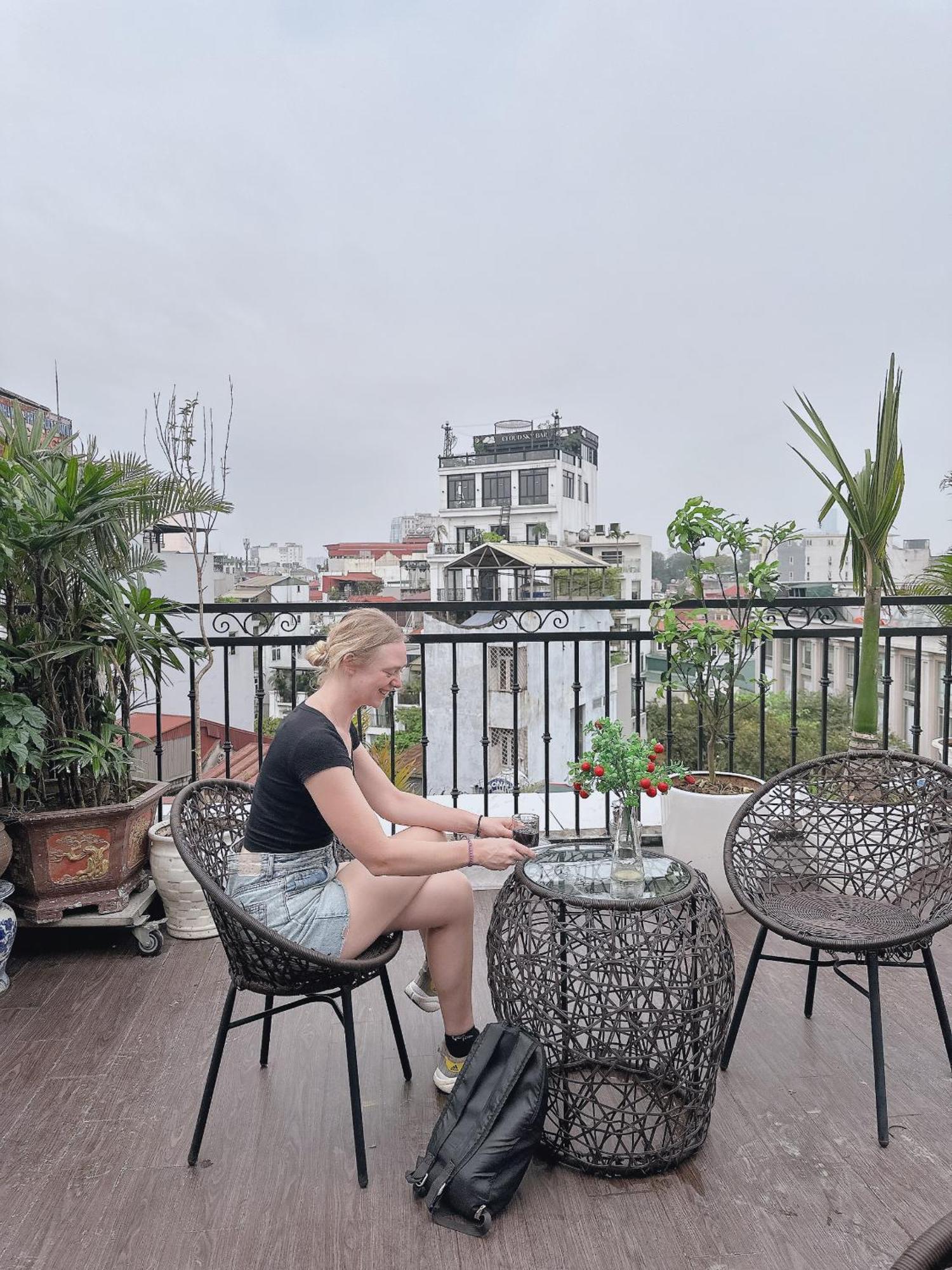 Golden Rose Premium Hotel Hanoi Exterior foto